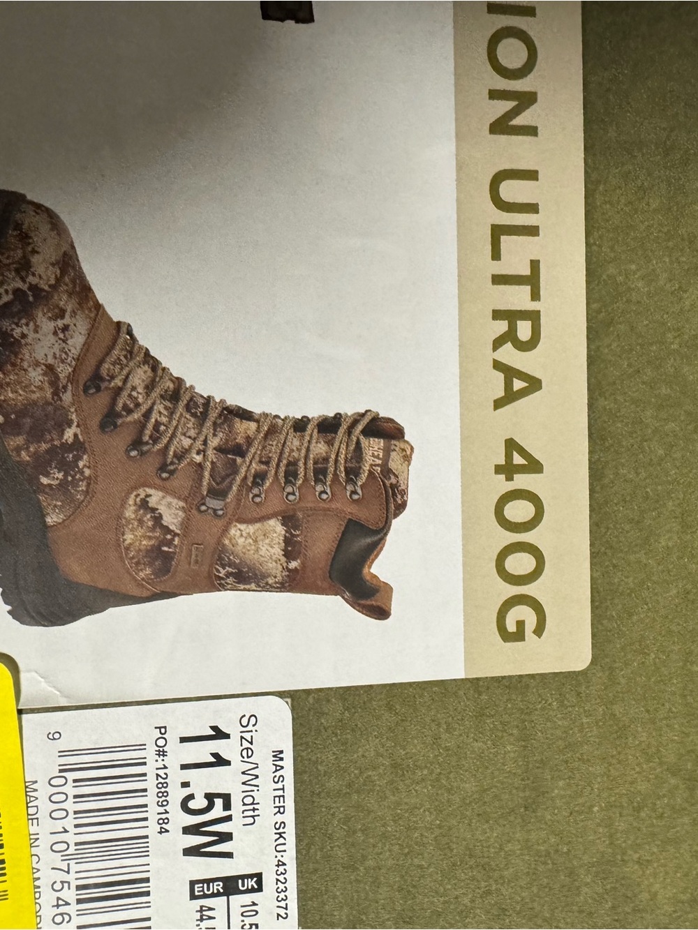RedHead Men's Hunting Boot - Brown Camo/Tan